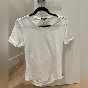 Michi white athleisure top